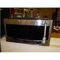 SAMSUNG UNDER COUNTER MICROWAVE - NEW - MODEL SMH2117/XAC 2014 - STAINLESS STEEL - WITH INSIDE SHELF