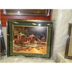 FRAMED  LIMITED EDTION PRINT - IMAGINATION - THE FINAL FRONTIER - GREG OLSON - GALLERY ESTIMATE - 72