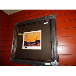 FRAMED  LIMITED EDTION PRINT - GROUP OF SEVEN - BURN'T OVER LAND - TOM THOMSON  - GALLERY ESTIMATE -