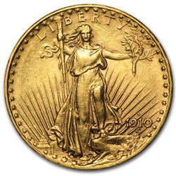 1911-D $20 St. Gaudens Gold Double Eagle