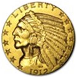 1914-D $2 1/2 GOLD INDIAN