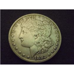 1882  Morgan Dollar F