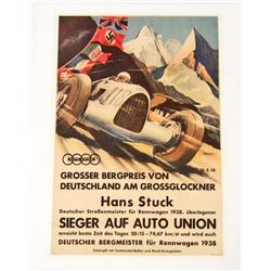 GERMAN AUTO RACING MUSEUM GRADE GICLEE CANVAS 8X10 PRINT
