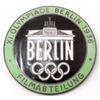 Image 1 : NAZI GERMAN ENAMELED BERLIN OLYMPICS FILM MAKERS BADGE
