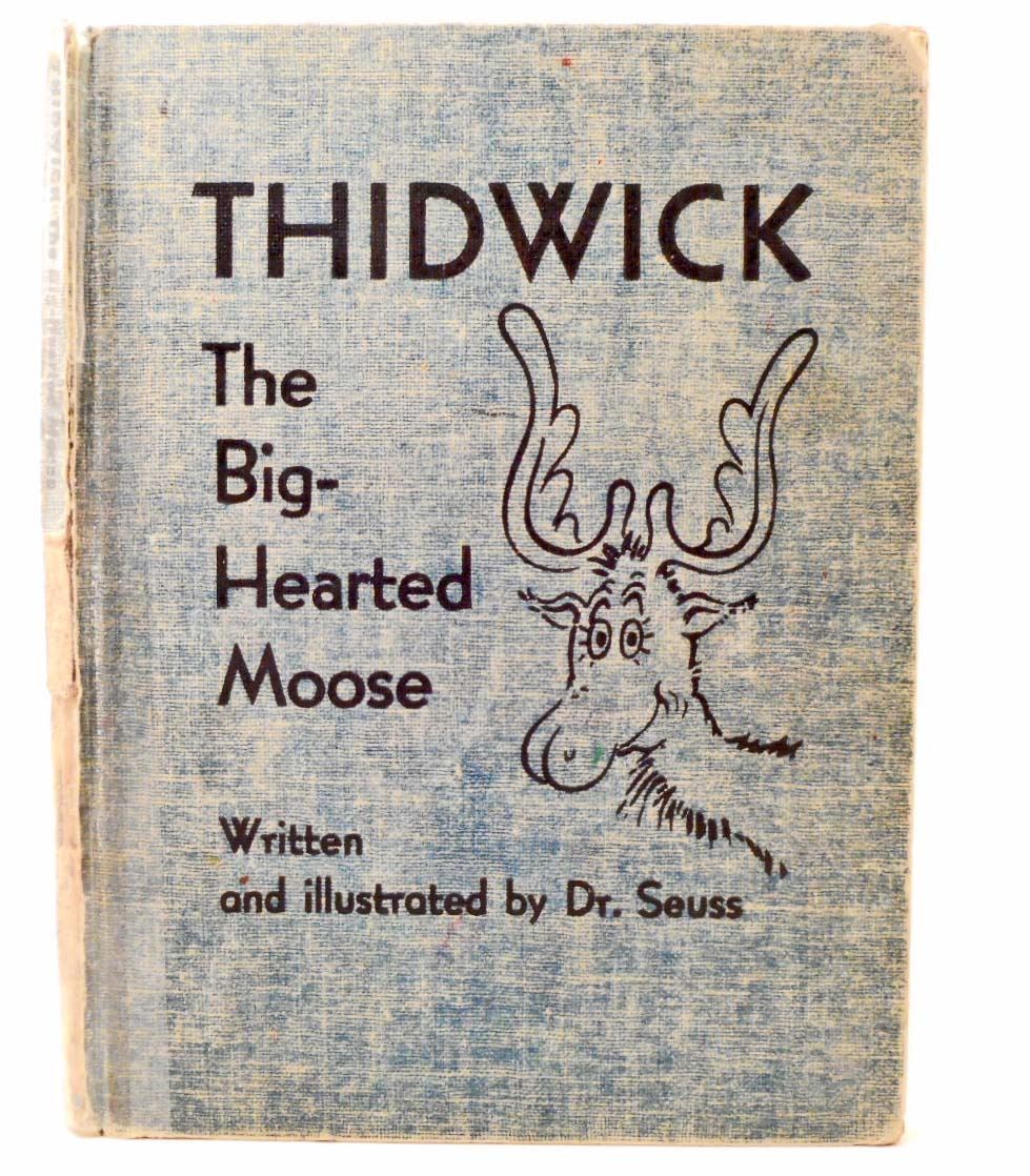 1948 Thidwick The Big Hearted Moose Dr Seuss Hardcover Book