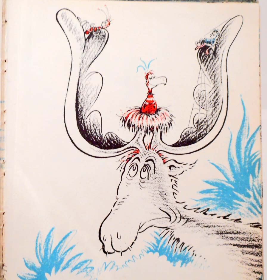 1948 Thidwick The Big Hearted Moose Dr Seuss Hardcover Book