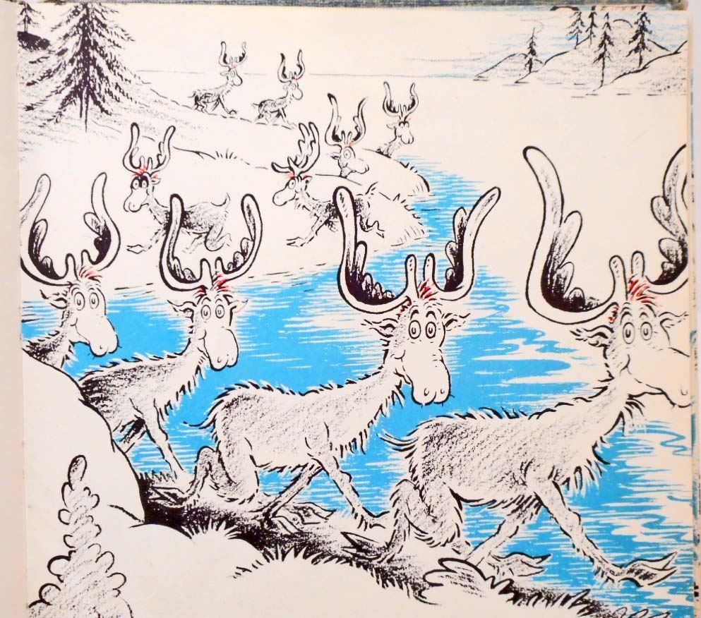 1948 Thidwick The Big Hearted Moose Dr Seuss Hardcover Book