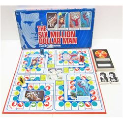 VINTAGE 1975 THE SIX MILLION DOLLAR MAN BOARD GAME