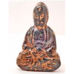 HAND CARVED JADE BUDDHA STATUE
