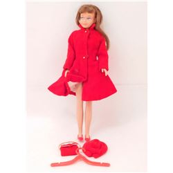 VINTAGE 1960'S BRUNETTE SKIPPER BARBIE DOLL WITH CLOTHES