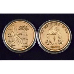 THE KING OF ROCK 'N' ROLL ELVIS PRESLEY COLLECTORS COIN