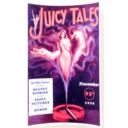 BAYARD DE MEIL JUICY TAILS PINUP GIRL POSTER PRINT APPROX. 11" X 17"