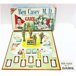 VINTAGE 1961 BEN CASEY M.D. BOARD GAME IN ORIG. BOX