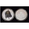 Image 1 : BATMAN 1 OZ. .999 SILVER CLAD COLLECTIBLE COIN