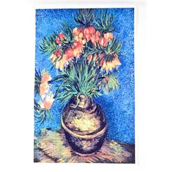 LILLIES BY VAN GOGH ART POSTER PRINT - 11X17