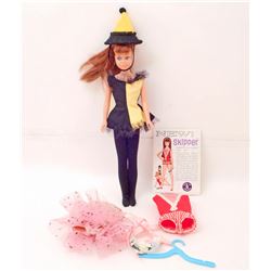 VINTAGE 1960'S REDHEAD SKIPPER BARBIE DOLL WITH CLOTHES