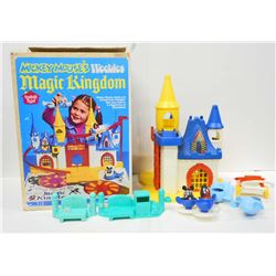 VINTAGE 1970'S DISNEY WORLD MAGIC KINGDOM PLAYSET