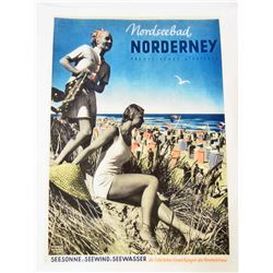 NORDERNEY MUSEUM QUALITY GICLEE 8X10 CANVAS PRINT
