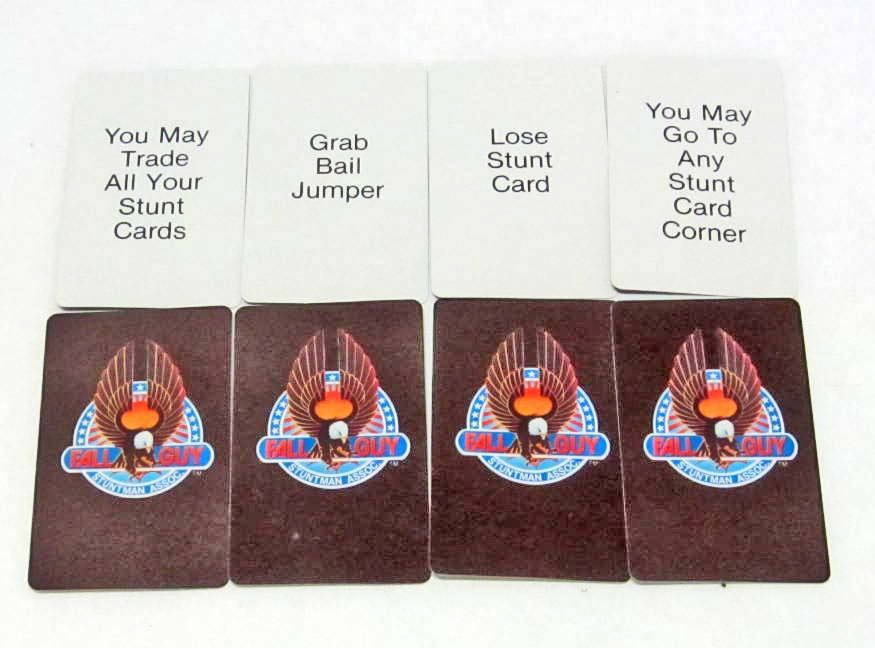 VINTAGE 1981 THE FALL GUY BOARD GAME IN ORIG. BOX