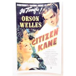 CITIZEN KANE MOVIE POSTER PRINT - 11X17