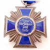 Image 2 : NAZI GERMAN ENAMELED NSDAP 15 YEAR SERVICE CROSS MEDAL WITH RIBBON