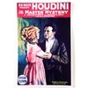 Image 1 : THE MASTER MYSTERY HOUDINI MOVIE POSTER PRINT APPROX 11" X 17"