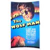 Image 1 : LON CHANEY, JR. "THE WOLF MAN" MOVIE POSTER PRINT APPROX 11" X 17"