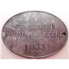 Image 2 : NAZI GERMAN STAATLICHE KRIMINAL POLIZEI ID TAG