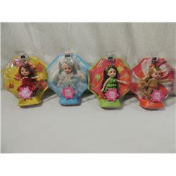 LOT 4 HAPPY HOLIDAYS KELLY DOLLS