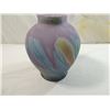 Image 2 : NOUVEAU ART GLASS HAND PAINTED BY RUEVEN VASE