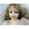 Image 2 : 20" PARADISE GALLERY  DUSTY ROSE PORCELAIN DOLL