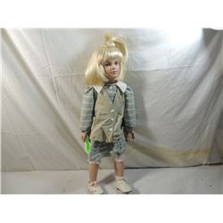 24" PARADISE GALLERY  PORCELAIN DOLL