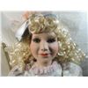 Image 2 : 27" SITTING PARADISE GALLERIES  PORCELAIN DOLL FLO