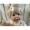 Image 2 : 19" PORCELAIN DOLL IN PINK DRESS W/ BEAR