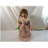 Image 2 : 22" VINYL DOLL IN PEACH DRESS