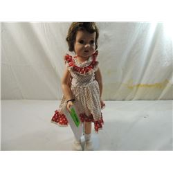 1950 ALL ORIGINAL HARD PLASTIC WALKING DOLL