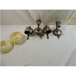 LOT 4 VINTAGE PATRIOTIC WALL SCONCE