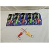 Image 1 : LOT 7 POWER SWORD SOUND & LIGHT KEYCHAIN