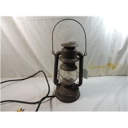 EMBURY VINTAGE LANTERN CONVERTED TO ELECTIC LIGHT