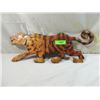 Image 2 : WOODEN CARVED TIGER WALL HANGING