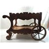 Image 2 : WOODEN TEA CART DOLL CART