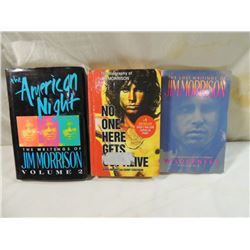 LOT 3 MISC JIM MORRISON BOOKS