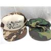 Image 2 : LOT 5 MISC CAMO TRUCKER HATS, BASEBALL HATS