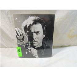 CLINT EASTWOOD AUTOGRAPHED PHOTO COA
