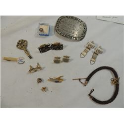 MISC VINTAGE MENS JEWELRY