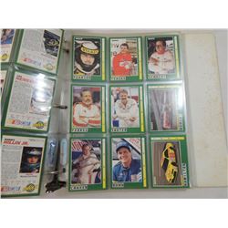 BINDER FULL NASCAR TRADING CARDS