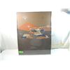 Image 1 : TORN PAPER MODERN ART FRAMED MOUNTAINS