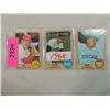 Image 1 : LOT 3 1968 TOPPS BASEBALL CARDS: STANKY, QUILICI,