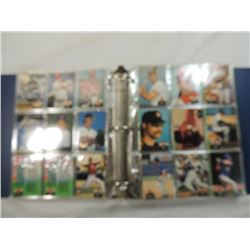 LARGE BINDER MISC BASEBALL CARDS