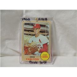 1968 TOPPS STEVE CARLTON #408 BASEBALL CARDS